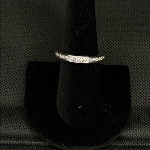 Chrome Hearts Skinny Studded Wrap Around engraved ring